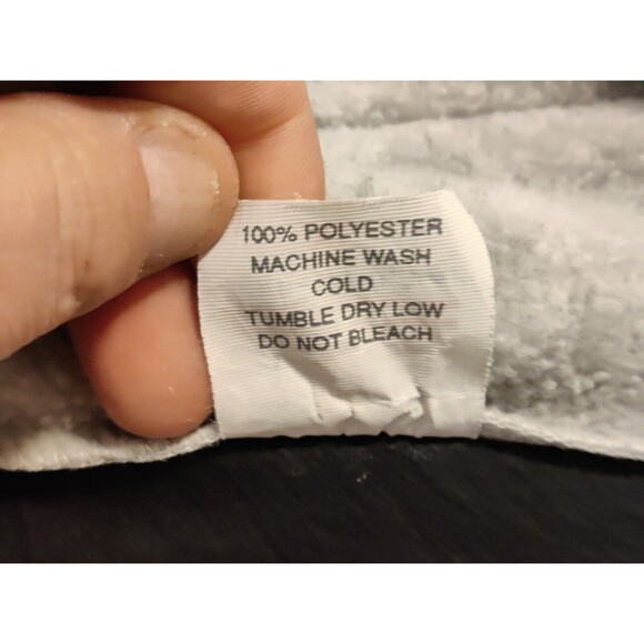 Vintage Men's Full Zip Made In USA Blue Flesse Embroidered San Franscio - Picture 11 of 11